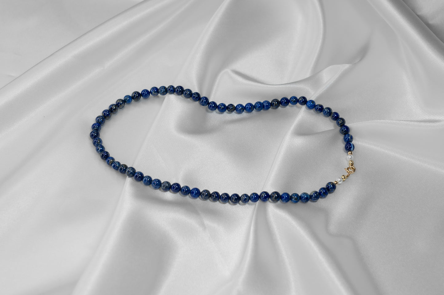 Lapislazuli Halskette – Himmel aus Sternen