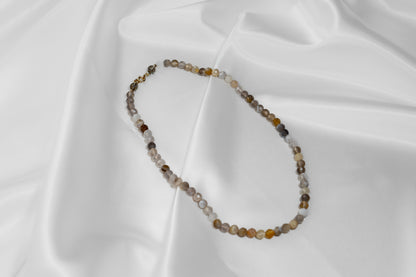 Magisches Farbspiel – Facettierte Mondstein-Rondellen