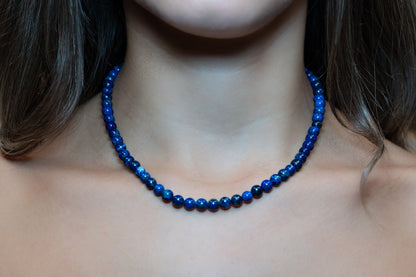Lapislazuli Halskette – Himmel aus Sternen