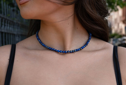 Lapislazuli Halskette – Himmel aus Sternen