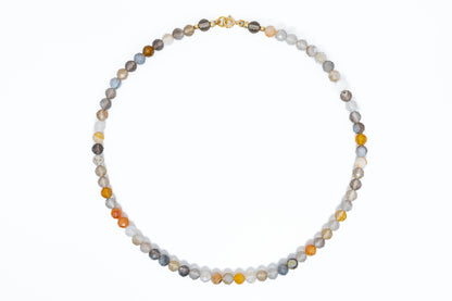 Magisches Farbspiel – Facettierte Mondstein-Rondellen